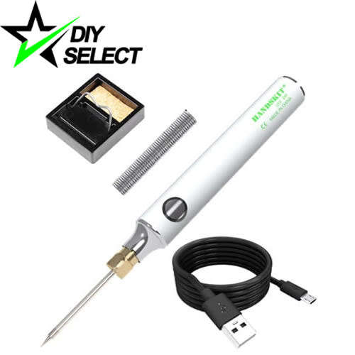 Soldering Iron USB 5V 8W Adjustable + Light Display **LOCAL STOCK**