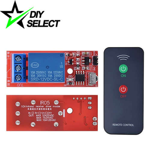 Controller Relay 12V DC 1 Channel with Infrared Remote **LOCAL STOCK**