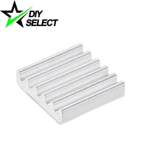 Heatsink Aluminium 12 x 12 x 3mm Silver **LOCAL STOCK**