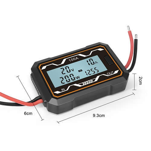 Volt Meter Amp Watt Meter Power Analyzer DC 60V 200A **LOCAL STOCK**