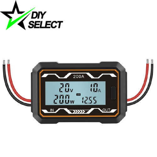 Volt Meter Amp Watt Meter Power Analyzer DC 60V 200A **LOCAL STOCK**