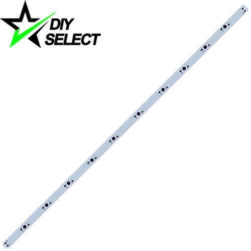 Aluminium Circuit Board for 10 Leds (1W, 3W,or 5W) 500x10x1mm **LOCAL STOCK**