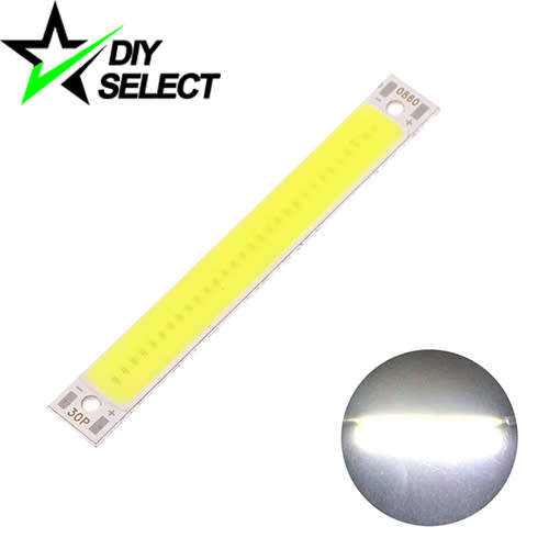 LED Cob Light 3V DC Cool White 60x8mm **LOCAL STOCK**