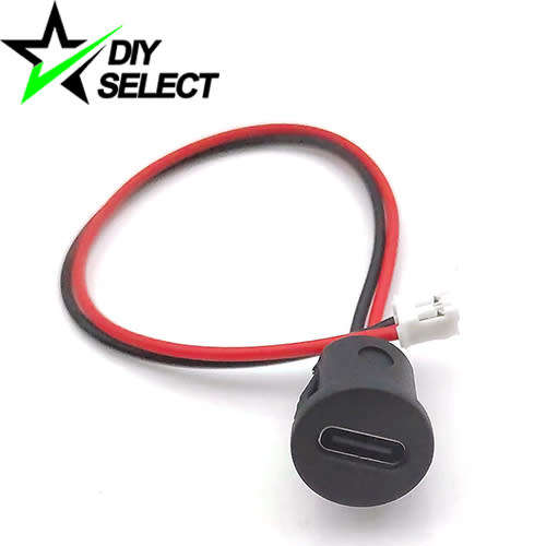 Connector USB Type C Female Clip in Panel Mount **LOCAL STOCK**