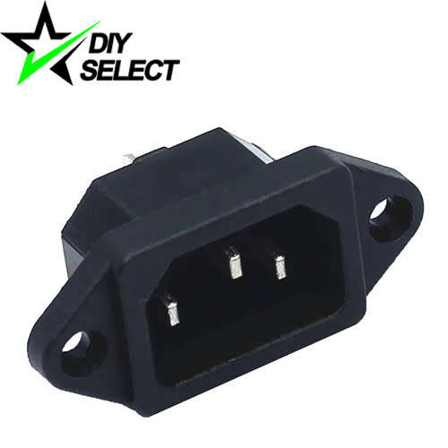 Power Socket Panel Mount 250V 10A **LOCAL STOCK**