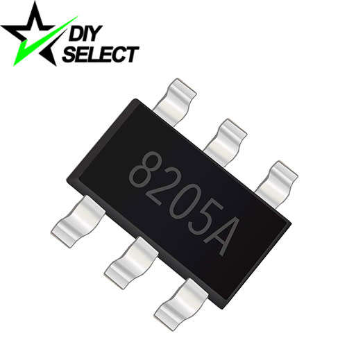 Mosfet Chip IC SMD Battery Protection IC 8205A SOT 23-6 **LOCAL STOCK**