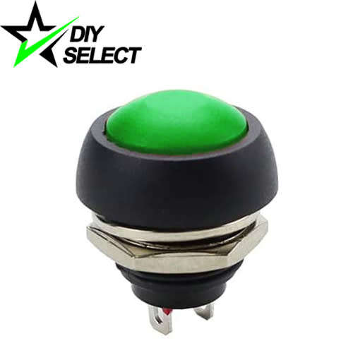 Switch Momentary Push Button Green 250V 1A **LOCAL STOCK**