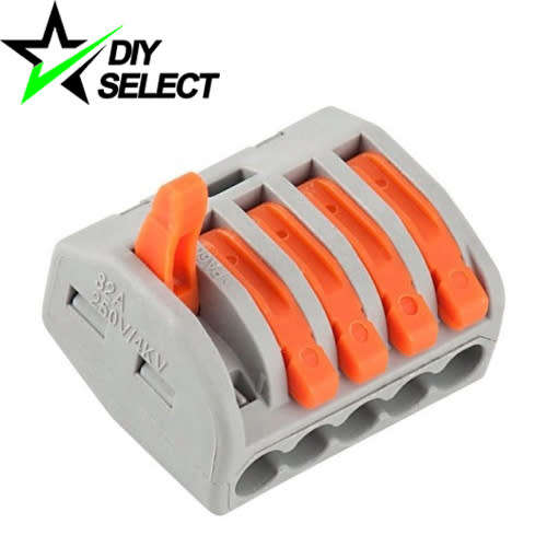 Splice Connector Wago 5 Lever for 0.08mm to 4mm wire **LOCAL STOCK**