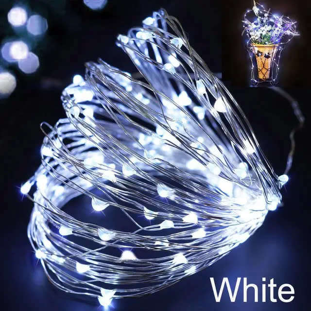 Fairy Light Led Cool White USB 10 Meters **LOCAL STOCK**