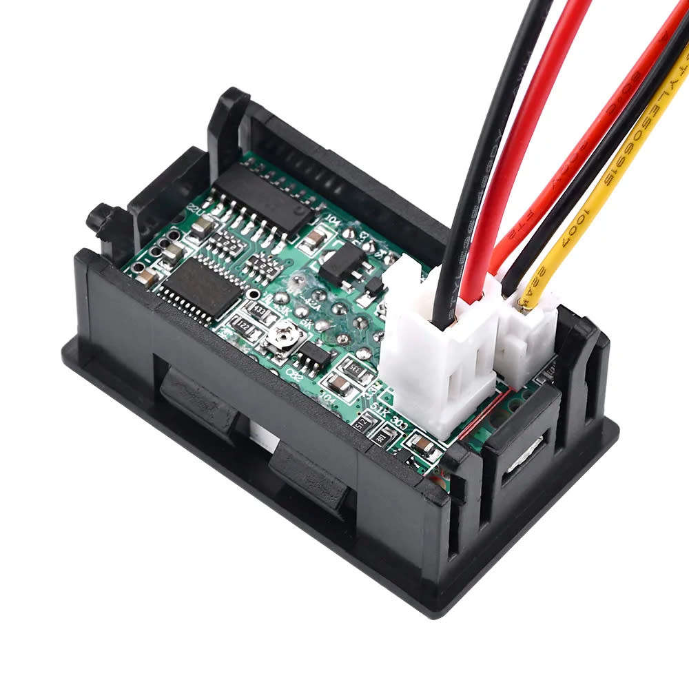 Voltmeter Ammeter DC 0-200V 50A 4 Digit Display + Shunt **LOCAL STOCK**