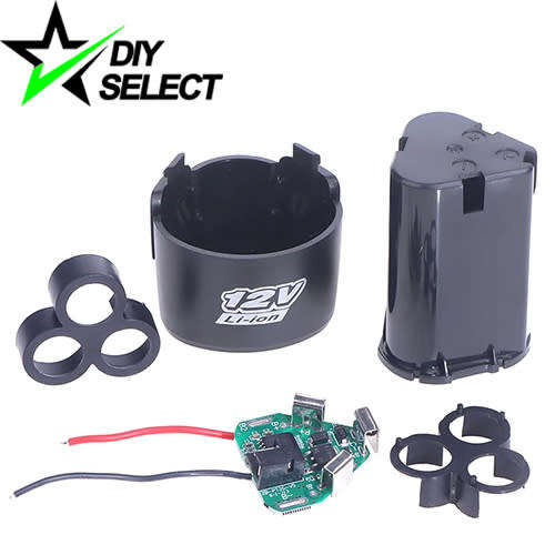 Battery Li-ion 18650 3s Holder Case + Protection Board for Drill **LOCAL STOCK**