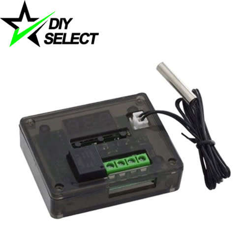 Temperature Controller Thermostat W1209 12V DC with Dark Protective Cover **LOCAL STOCK**