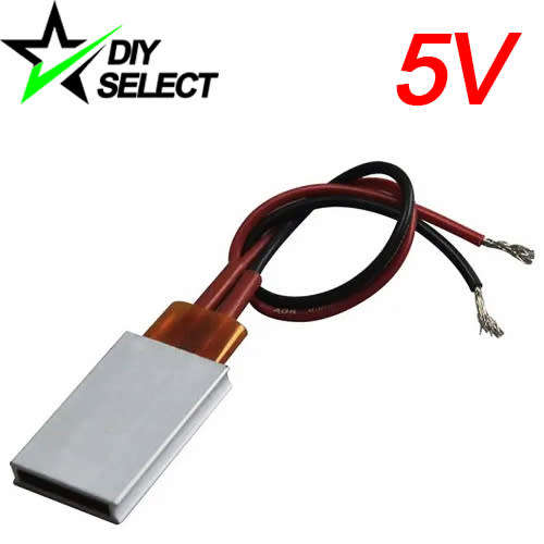 Heating Plate Element Aluminium PTC 35x21x5mm 5V DC 40Deg **LOCAL STOCK**
