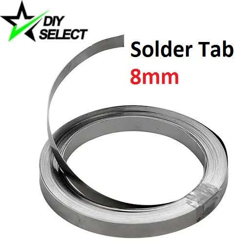 Battery 18650 Nickel Strip Tab 8mm x 0.1mm (1 meter) **LOCAL STOCK**