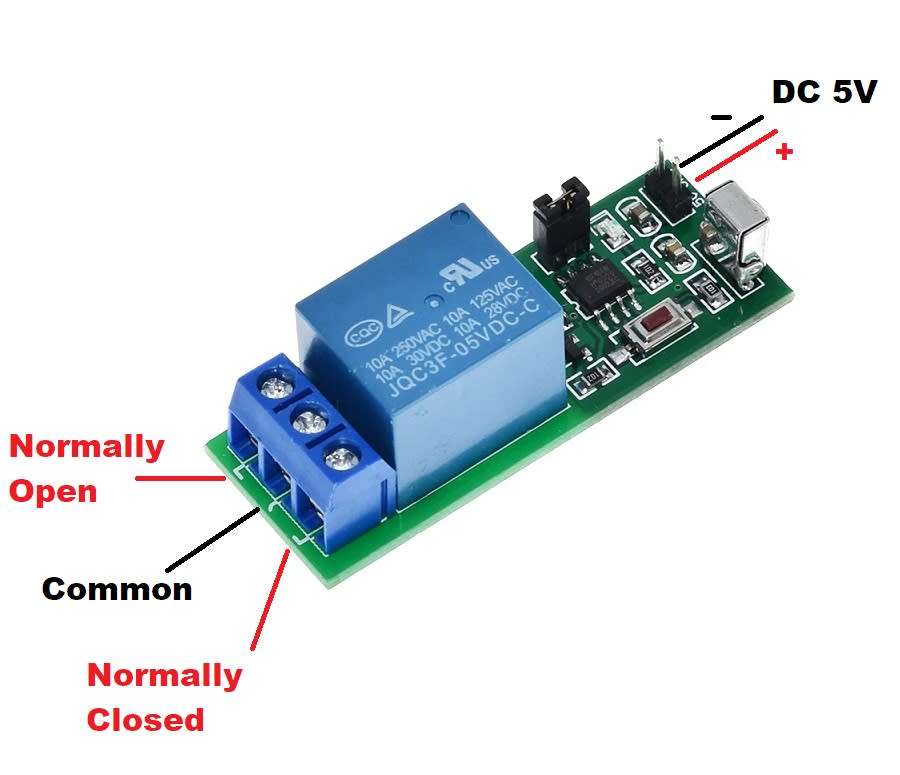 5V DC Relay Module 1 Channel with Infrared Remote for AC/DC Loads **LOCAL STOCK**