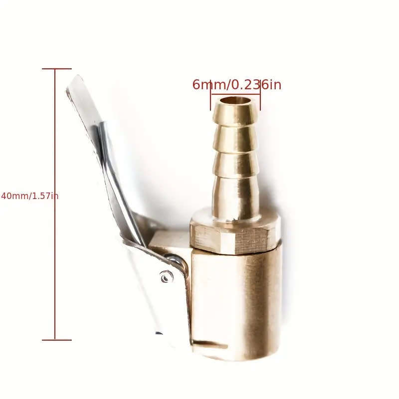 Pump Valve Connector Clip-on 6mm **LOCAL STOCK**