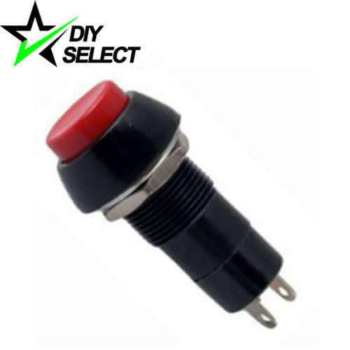 Switch Push Button Latching Self Locking 12mm Red **LOCAL STOCK**