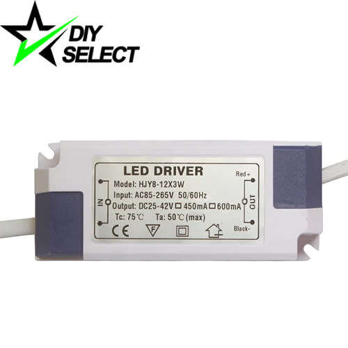 LED Driver 3W or 20W (8-12Led) 600mA with Cover **LOCAL STOCK**