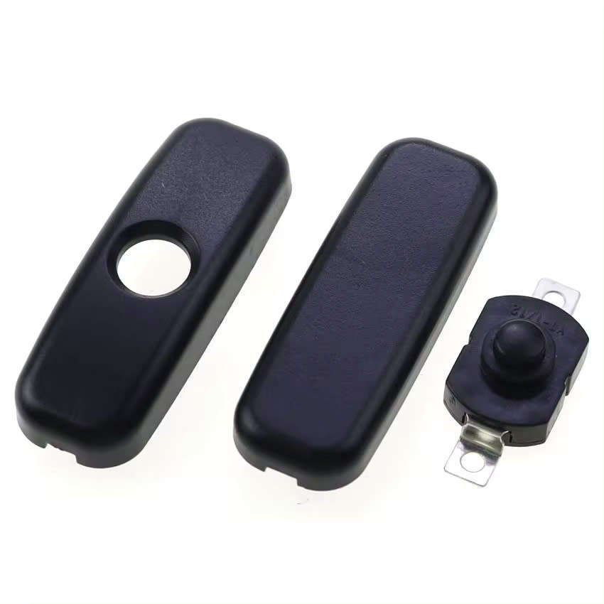 Switch Push Button Black Inline **LOCAL STOCK**