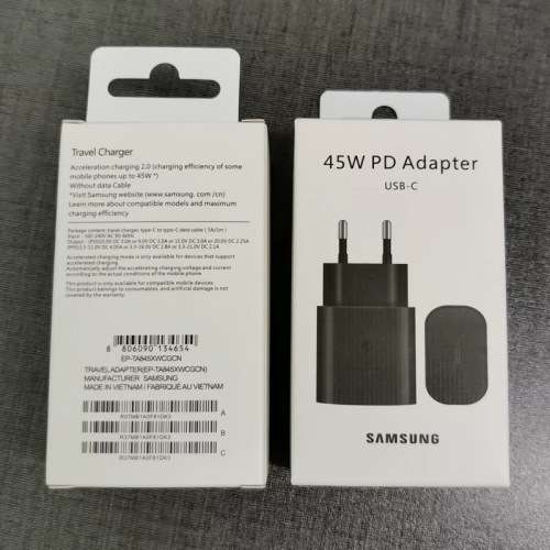 45W Super Fast Charger USB-C For Galaxy S22 S21