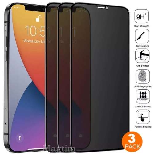 Privacy Tempered Glass Anti-Spy Screen protectors For all iPhone13promax