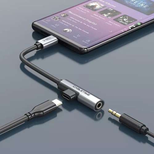 USB-C Adapter to Aux 3.5mm USB-C to jack 3.5 earphone converter