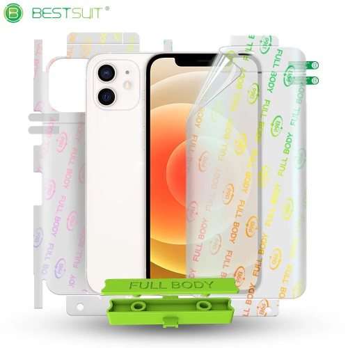 Soft TPU Full Cover Hydrogel Film front and back film  For Iphone 12 mini
