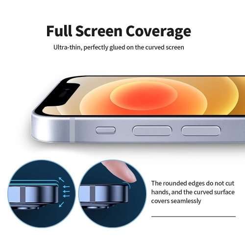 Soft TPU Full Cover Hydrogel Film front and back film  For Iphone 12 mini