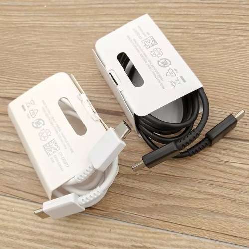 45W USB C Super Fast Charger and 3ft 5A Cable For Samsung Galaxy S22,S21
