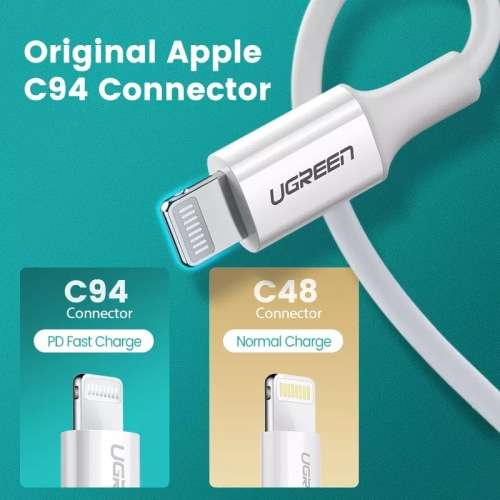 Type C Cable to Lightning PD 20W Charger Cable for iPhone 13 12 Pro Max