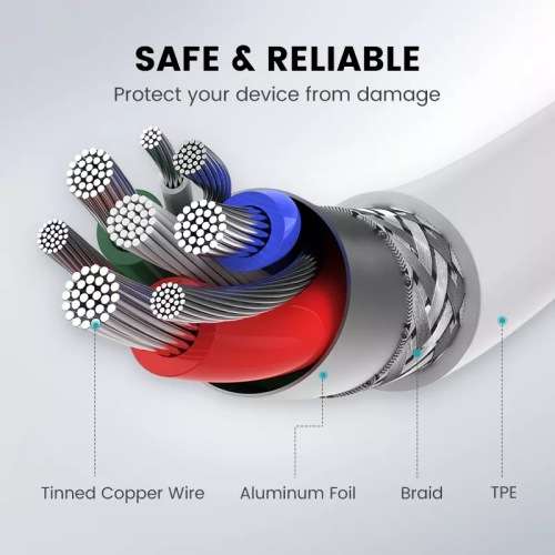 Type C Cable to Lightning PD 20W Charger Cable for iPhone 13 12 Pro Max