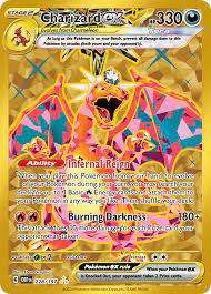 Pokémon Trading Card Game - Charizard ex - 228/197 - SV03: Obsidian Flames (SV03) - Hyper Rare