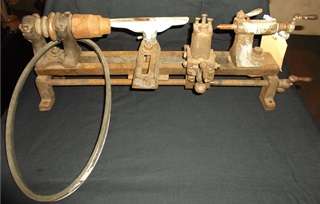 Vintage Mini Wood Lathe 1930 to 1950