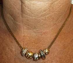 SWAROVSKI NECKLACE WITH AUSTRIAN CRYSTALS