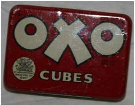 VINTAGE OXO TIN