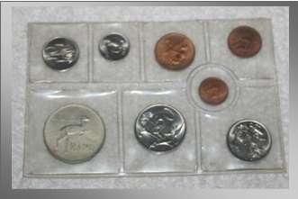 SOUTH AFRICAN UNCIRCULATED COIN SET - 1973