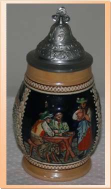 VINTAGE MARZI & REMY BEER STEIN TANKARD