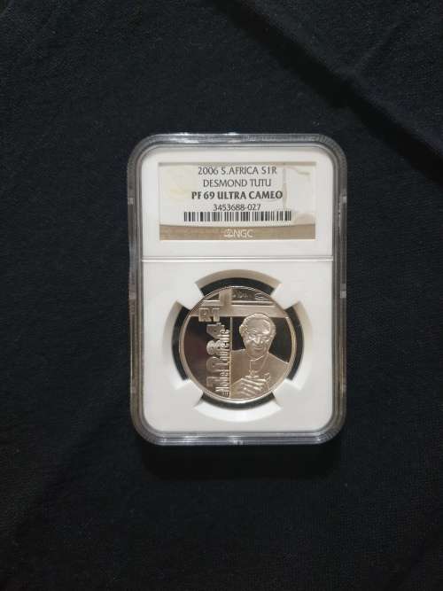 2006 Silver Proof 69 R1 - Desmond Tutu