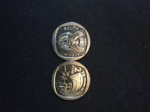 2004 - 10 Years Of Freedom Nickel R2 Untouched in Zip Bags