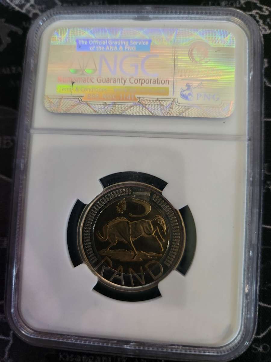 2004 Oom Paul Mint Mark R5 Graded MS63