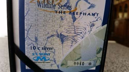 2002 Wildlife Series - The Elephant - 10 c - Nu 40