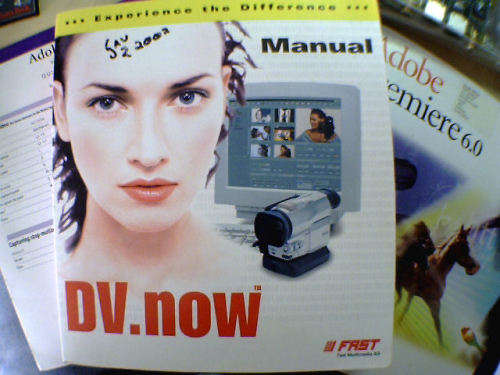 Digital Video Editing - Adobe Premiere 5 + Premiere 6 + Dazzle DV.NOW PCI card