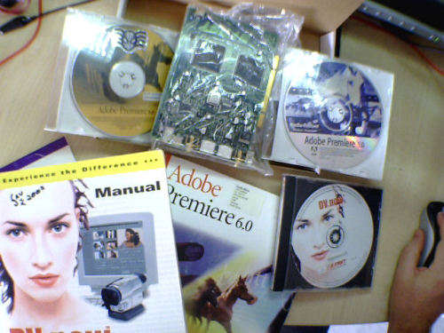 Digital Video Editing - Adobe Premiere 5 + Premiere 6 + Dazzle DV.NOW PCI card