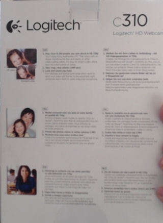 Logitech C310 HD 720p 5MP Webcam