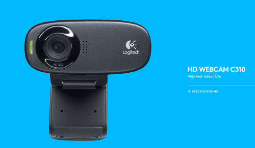 Logitech C310 HD 720p 5MP Webcam