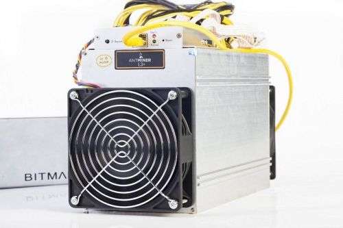 Antminer L3+ Scrypt Miner - Litecoin