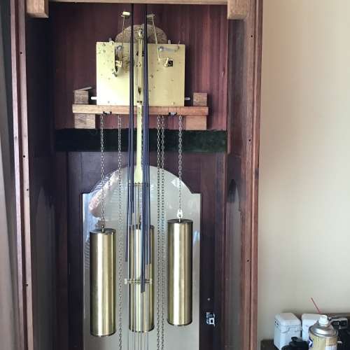 Lovely Mahogany Grandfather Longcase Clock