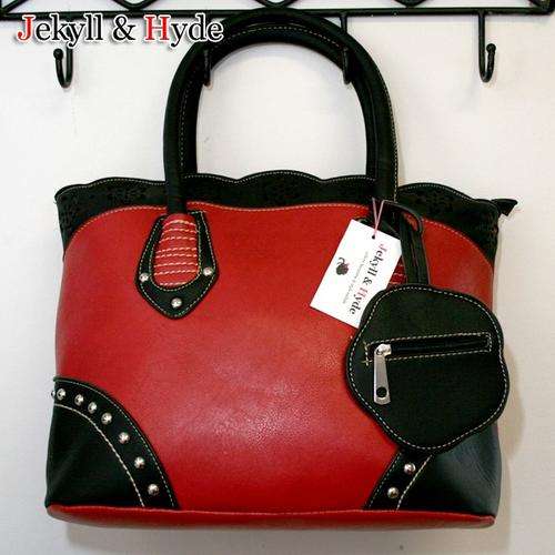 Handbag Red and Black