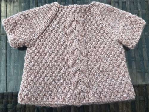Dusty Pink Short Sleeved Cardigan