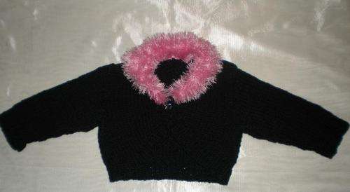 Crazy Special!!!  BABY GOTH ~ Black and Pink Baby Bolero